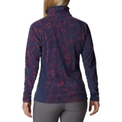 COLUMBIA GLACIAL IV PRINT 1/2 ZIP NOCTURNAL HERRI 23 -Warm Winter Outlet Store 9 116807 1802161 476 05
