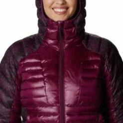COLUMBIA LABYRINTH LOOP HOODED W MARIONBERRY, MA 23 -Warm Winter Outlet Store 9 117059 labyrinth loop hooded w marionberry ma 1955323 616 06