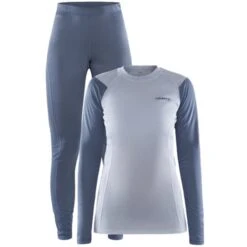 CRAFT CORE WARM BASELAYER SET W FLOW/SULPHUR 23