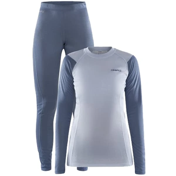 CRAFT CORE WARM BASELAYER SET W FLOW/SULPHUR 23 1 CRAFT CORE WARM BASELAYER SET W FLOW/SULPHUR 23