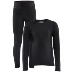 CRAFT CORE WARM BASELAYER SET J BLACK 23