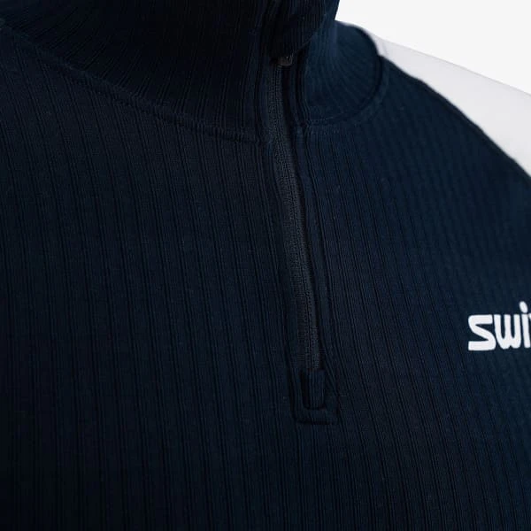 SWIX RACEX BODYWEAR 1/2 ZIP M DARK NAVY 23 4 SWIX RACEX BODYWEAR 1/2 ZIP M DARK NAVY 23 - Image 4