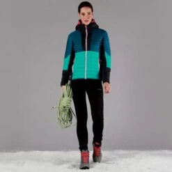 CMP W LONG PANT BLACK 23 -Warm Winter Outlet Store 9 118245 w long pant black 38e4846 u901 03