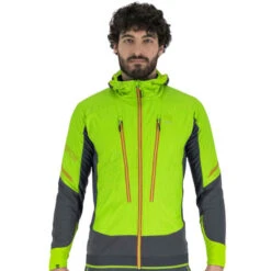 KARPOS ALAGNA PLUS EVO JKT LIME GREEN/DARK SLATE 23 -Warm Winter Outlet Store 9 118567 alagna plus evo jkt lime green dark slate 2501015 043 03