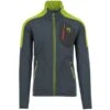 KARPOS PUEZ FLEECE DARK SLATE/LIME GREEN 23