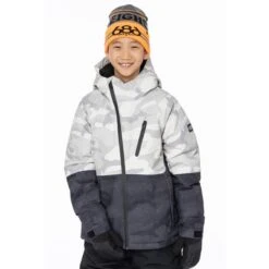 686 BOYS HYDRA INSULATED JKT WHITE CAMO CLRBLK 23 -Warm Winter Outlet Store 9 119764 boys hydra insulated jkt white camo clrblk m2w502 wtcm 04