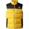 THE NORTH FACE M DIABLO DOWN VEST MINERAL GOLD/TNF BLACK 23