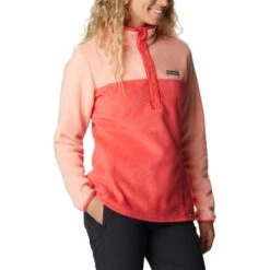 COLUMBIA BENTON SPRINGS 1/2 SNAP RED HIBISCUS, C 22 -Warm Winter Outlet Store 9 119993 benton springs 1 2 snap red hibiscus c 1860991676 03