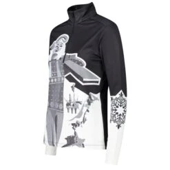 CMP WOMAN SWEAT NERO BIANCO 23 -Warm Winter Outlet Store 9 120188 woman sweat nero bianco 31l0826 37zh 03