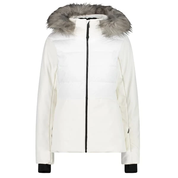 CMP WOMAN JKT ZIP HOOD WHITE 23 1 CMP WOMAN JKT ZIP HOOD WHITE 23