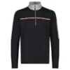 CMP MAN SWEAT BLACK MELANGE 23