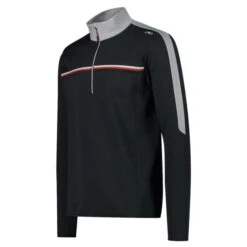 CMP MAN SWEAT BLACK MELANGE 23 -Warm Winter Outlet Store 9 120211 man sweat black melange 32l0197 u973 03