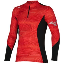 MIZUNO BT VIRTUAL BODY G3 H/Z SHIRT FIERY RED 23