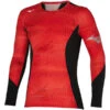 MIZUNO BT VIRTUAL BODY G3 CREW SHIRT FIERY RED 23