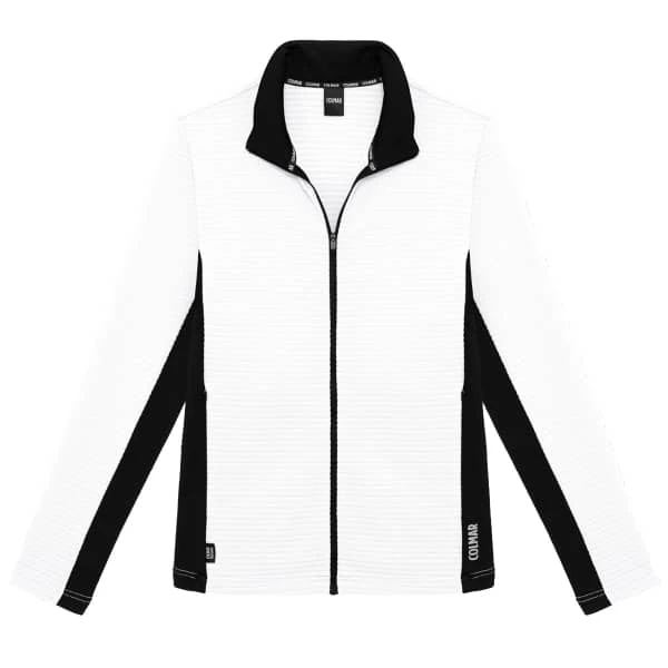 COLMAR SWEATSHIRT LADY FULL ZIP SKI WHITE 23 1 COLMAR SWEATSHIRT LADY FULL ZIP SKI WHITE 23