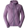 THE NORTH FACE W HOMESAFE FULL ZIP FLEECE HOODIE LUNAR SLATE/LUPINE 23