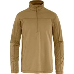 Fjallraven FJÄLLRÄVEN ABISKO LITE FLEECE HALF ZIP M BUCKWHEAT BROWN 23
