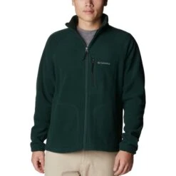 COLUMBIA M FAST TREK II FULL ZIP FLEECE SPRUCE 23