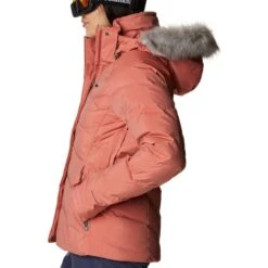 COLUMBIA LAY D DOWN II JKT DARK CORAL SHEE 23 -Warm Winter Outlet Store 9 124243 1798441 639 05