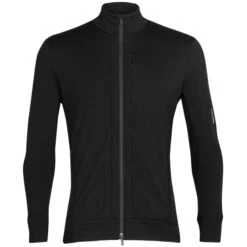 ICEBREAKER MERINO M QUANTUM III LS ZIP BLACK 23
