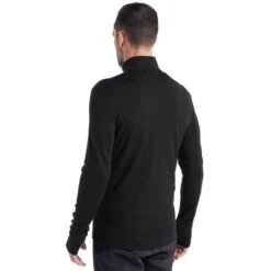 ICEBREAKER MERINO M QUANTUM III LS ZIP BLACK 23 -Warm Winter Outlet Store 9 124884 ib0a56fp001 04