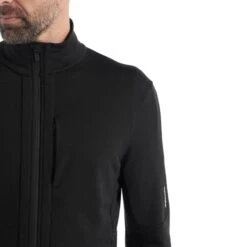 ICEBREAKER MERINO M QUANTUM III LS ZIP BLACK 23 -Warm Winter Outlet Store 9 124884 ib0a56fp001 05