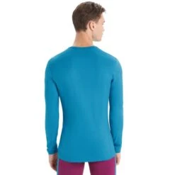ICEBREAKER MERINO M 200 OASIS LS CREWE GEO BLUE 23 -Warm Winter Outlet Store 9 124972 ib104365734 04