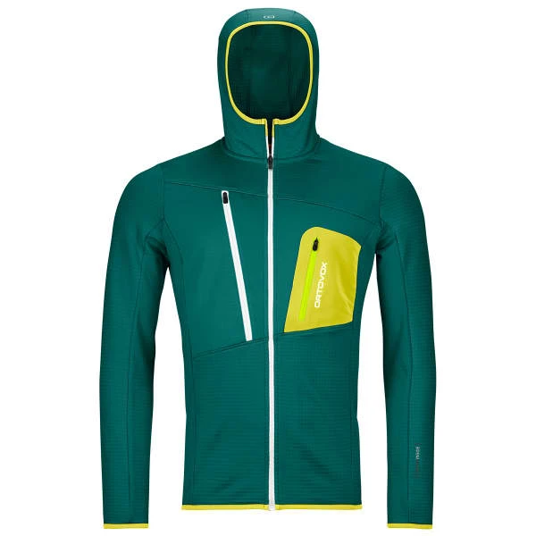 ORTOVOX FLEECE GRID HOODY M PACIFIC GREEN 23 1 ORTOVOX FLEECE GRID HOODY M PACIFIC GREEN 23