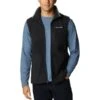 COLUMBIA FAST TREK FLEECE VEST BLACK 22