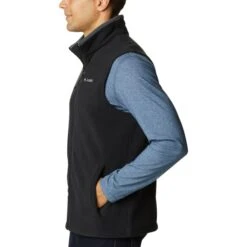 COLUMBIA FAST TREK FLEECE VEST BLACK 22 -Warm Winter Outlet Store 9 125485 1460001 010 03