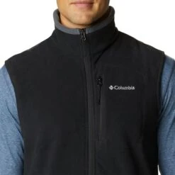 COLUMBIA FAST TREK FLEECE VEST BLACK 22 -Warm Winter Outlet Store 9 125485 1460001 010 05