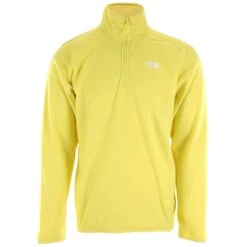 THE NORTH FACE M 100 GLACIER 1/4 ZIP YELLOWTAIL 23
