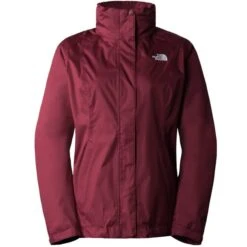 THE NORTH FACE W EVOLVE II TRICLIMATE JKT CORDOVAN/WILD GINGER 23