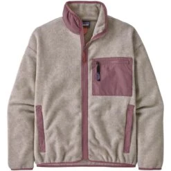 PATAGONIA W'S SYNCH JKT OATMEAL HEATHER W/EVENING MAUVE 23