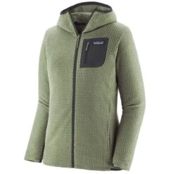 PATAGONIA W'S R1 AIR FULL-ZIP HOODY SALVIA GREEN 23