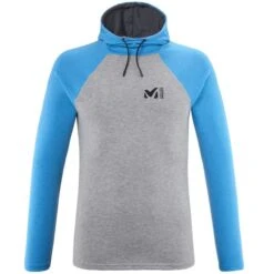 MILLET RED WALL LIGHT HOODIE M H GREY/METHYL BLUE 23