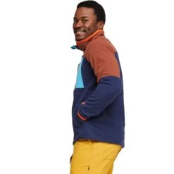 COTOPAXI ABRAZO HALF-ZIP FLEECE JKT ACORN MARITIME 23 -Warm Winter Outlet Store 9 127461 abrazo half zip fleece jkt acorn maritime dor acmtm 03