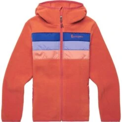 COTOPAXI W TECA FLEECE HOODED FULL-ZIP FEVERISH 23