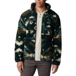 COLUMBIA WINTER PASS M PRINT FLEE SPUCE ROCKY MOUNTAIN 23 -Warm Winter Outlet Store 9 128103 1866565 370 04