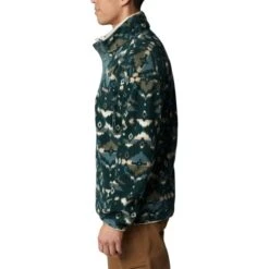 COLUMBIA M HELVETIA 1/2 SNAP FLEE SPRUCE ROCKY MOUNTAIN 23 -Warm Winter Outlet Store 9 128109 1889853 370 04