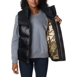 COLUMBIA W BULO POINT DOWN VEST BLACK 23 10 COLUMBIA W BULO POINT DOWN VEST BLACK 23 -Warm Winter Outlet Store 9 128118 1955151 011 05