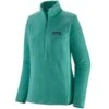 PATAGONIA W'S R1 AIR ZIP NECK FRESH TEAL 23