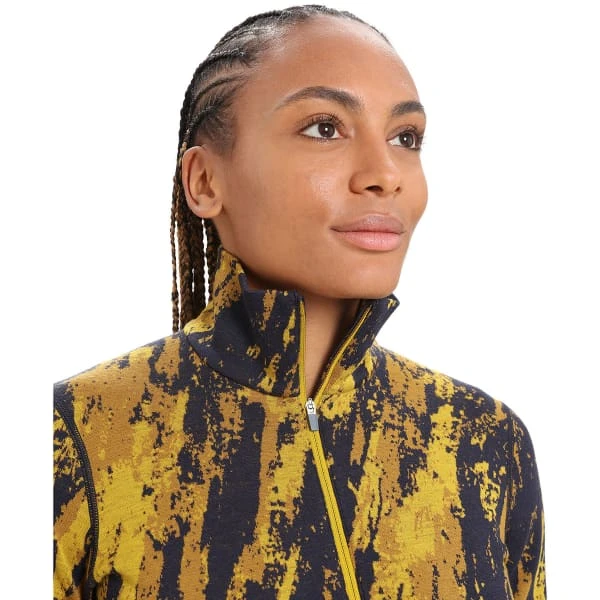 ICEBREAKER W 250 VERTEX LS HALF ZIP SEDIMENTARY SILENT GOLD/CLVE/MDNNVY 23 3 ICEBREAKER W 250 VERTEX LS HALF ZIP SEDIMENTARY SILENT GOLD/CLVE/MDNNVY 23 - Image 3