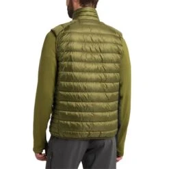 Haglöfs HAGLOFS ROC DOWN VEST MEN OLIVE GREEN 23 -Warm Winter Outlet Store 9 128665 roc down vest men olive green 604678 4vy 04