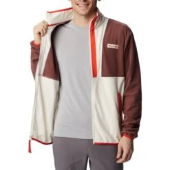 COLUMBIA BACK BOWL™ FLEECE LIGHTWEIGHT LIGHT RAISIN/CHALK/SPICY 23 -Warm Winter Outlet Store 9 128707 1890764 640 05