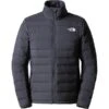 THE NORTH FACE M BELLEVIEW STRETCH DOWN JACKET VANADIS GREY 23
