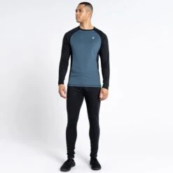 DARE 2B EXCHANGE II L/S TEE BLACK/ORION 23 -Warm Winter Outlet Store 9 129246 dmu394 y36 05