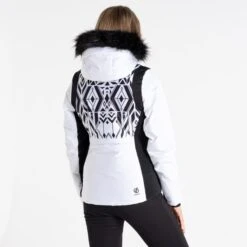 DARE 2B PRESTIGE II JKT WHIT/BLKMONO 23 -Warm Winter Outlet Store 9 129288 dwp533 b5c 05