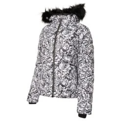 DARE 2B GLAMORIZE III JKT BLK/WHTLEOPA 23 -Warm Winter Outlet Store 9 129291 dwp536 tkj 03