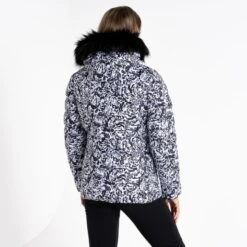 DARE 2B GLAMORIZE III JKT BLK/WHTLEOPA 23 -Warm Winter Outlet Store 9 129291 dwp536 tkj 05